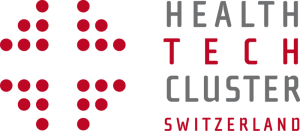 Logo des Health Tech Cluster Switzerland